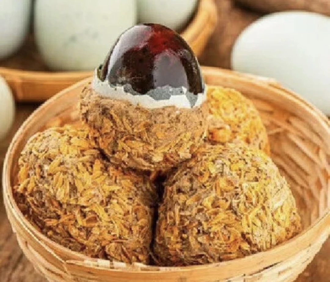 【皮蛋】古法谷壳皮蛋土鸭蛋制作