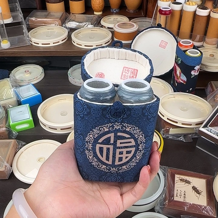 鸣秀纺布套加两根竹蛉筒一套