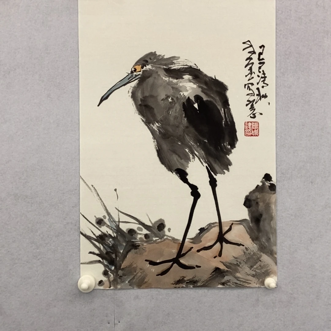 国画墨鱼精品墨鱼精品