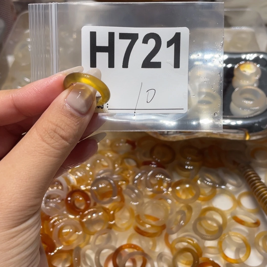 玛瑙/玉髓未镶嵌戒指721