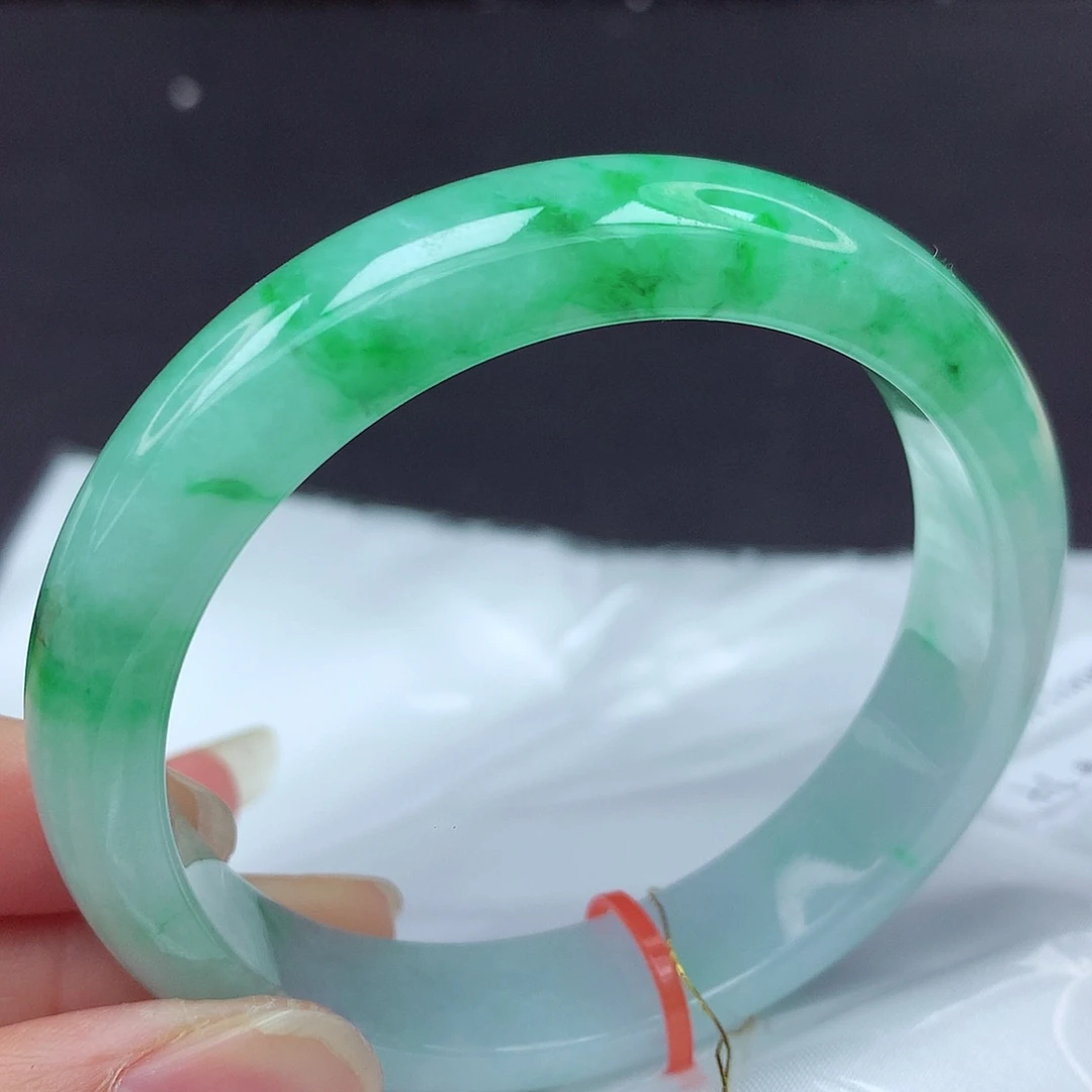 未镶嵌手镯翡翠56圈064