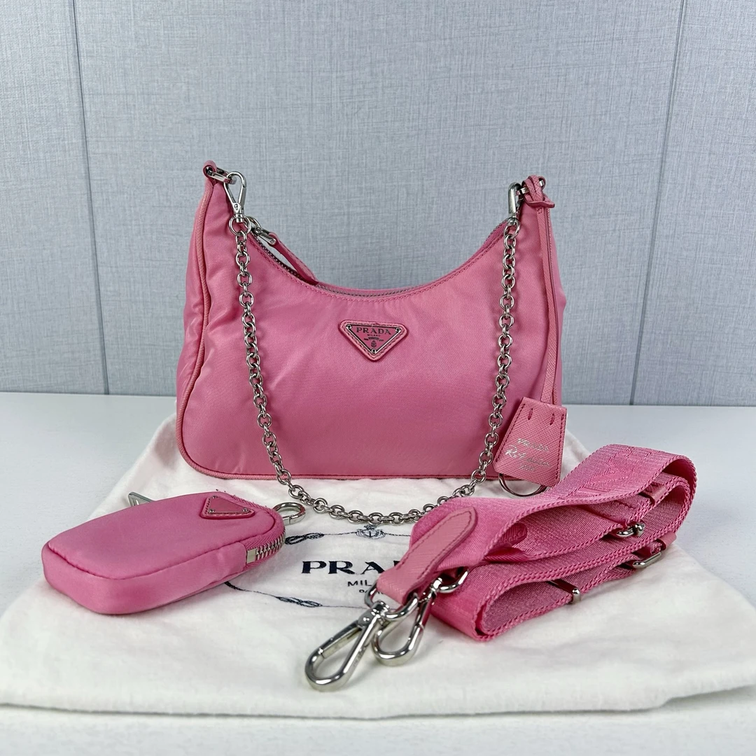 99新 Prada/普拉达 普拉达/Prada Prada Hobo Co肩包