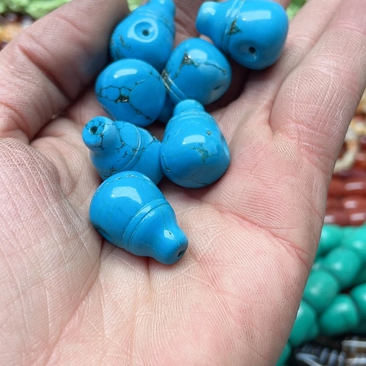 玛瑙/玉髓珠宝半成品未镶嵌2颗24x17mm天然松三通