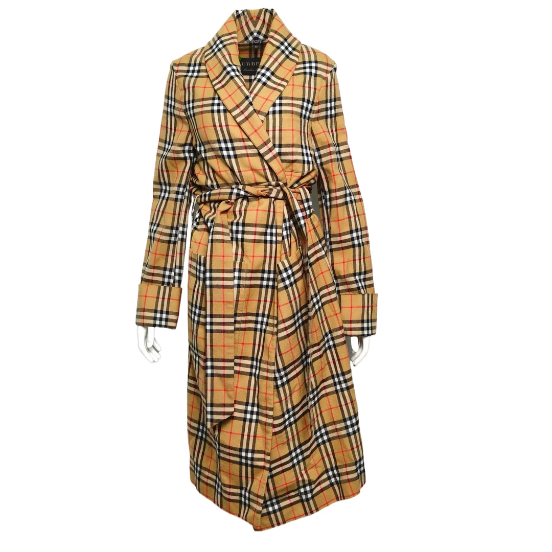 95新 BURBERRY/博柏利 【lu】 格纹大衣 XS P245416367