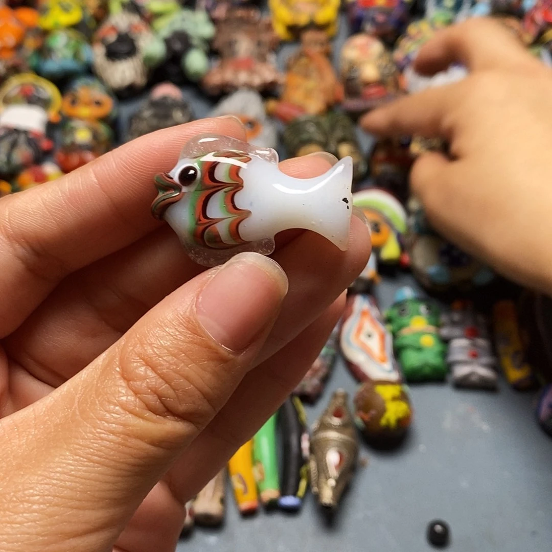 琉璃项链印度尼西亚小鱼