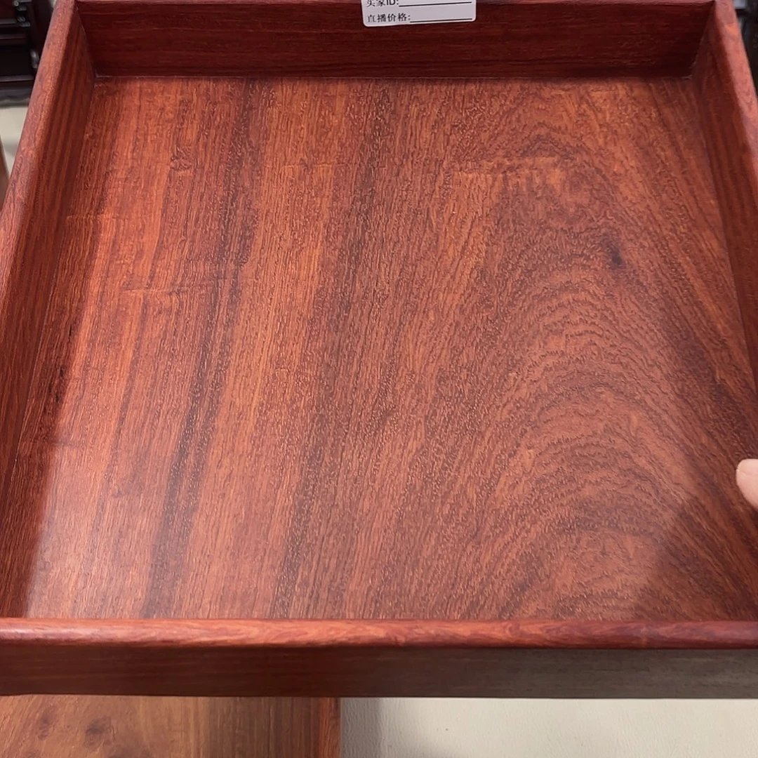 时***雨木木福利大果紫檀榫卯独板