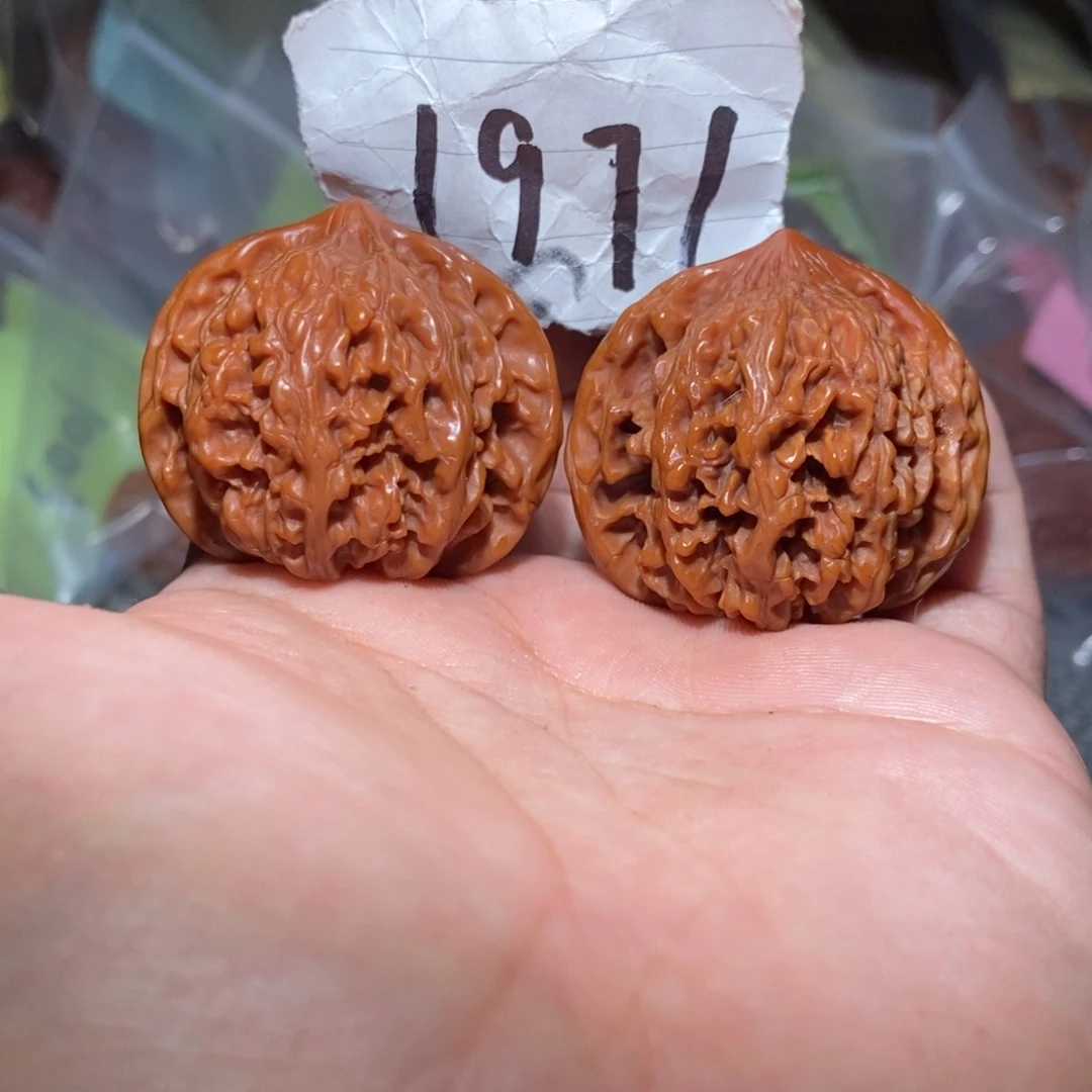 把件文玩核桃40.5满天星球