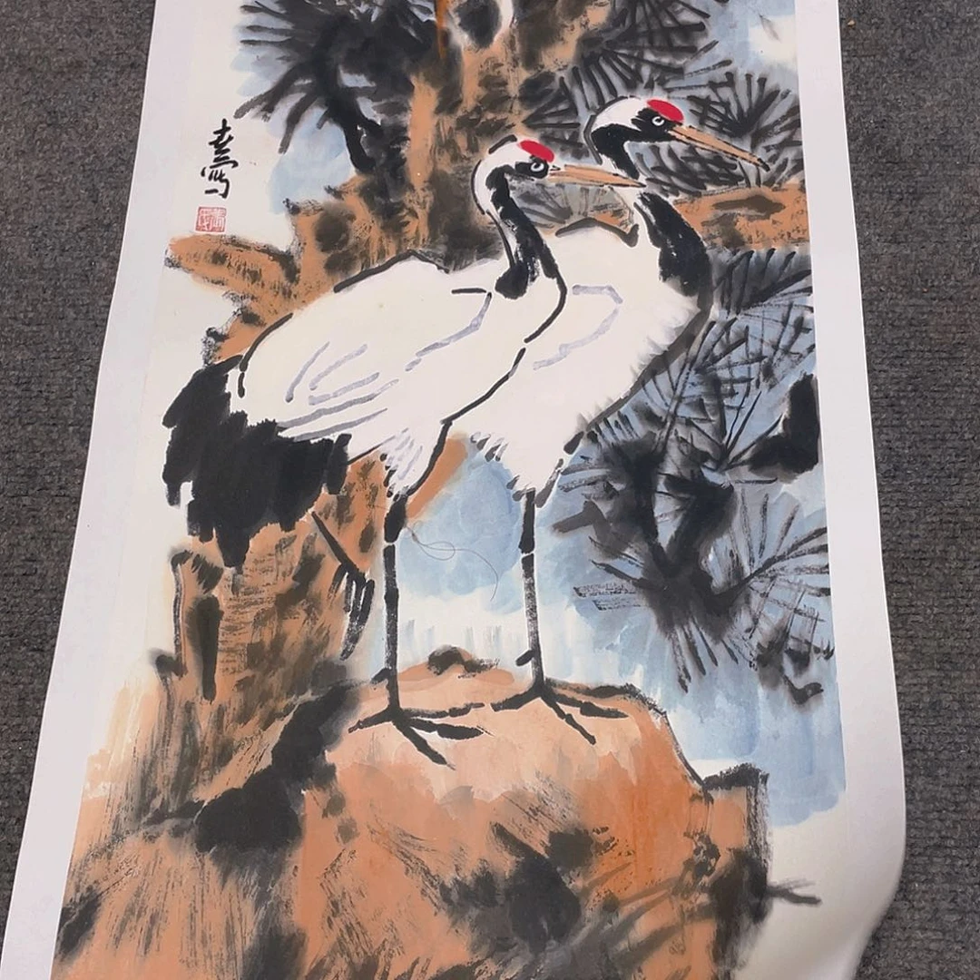 国画2平尺纯手绘国画作品