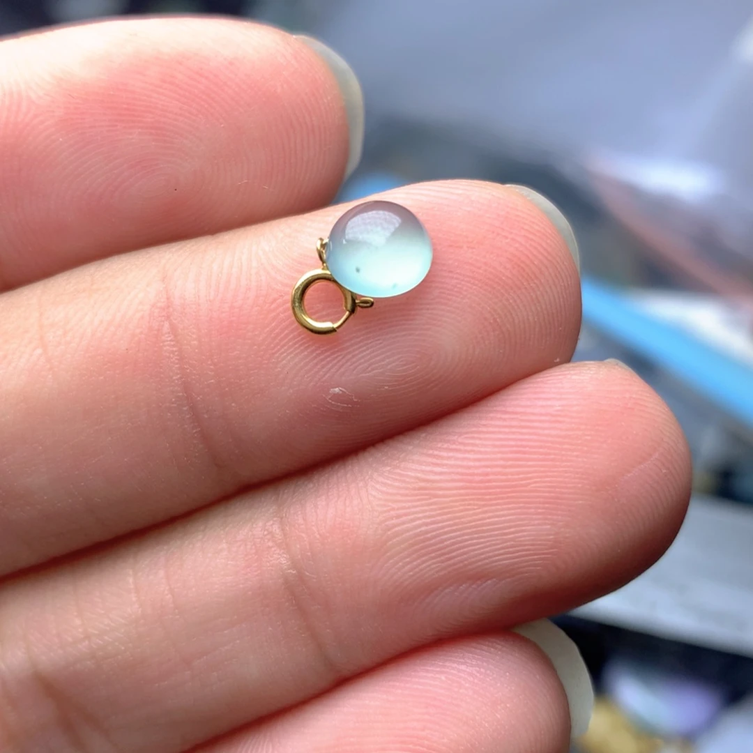 【闪购商品】翡翠18K金镶嵌颈饰翡翠