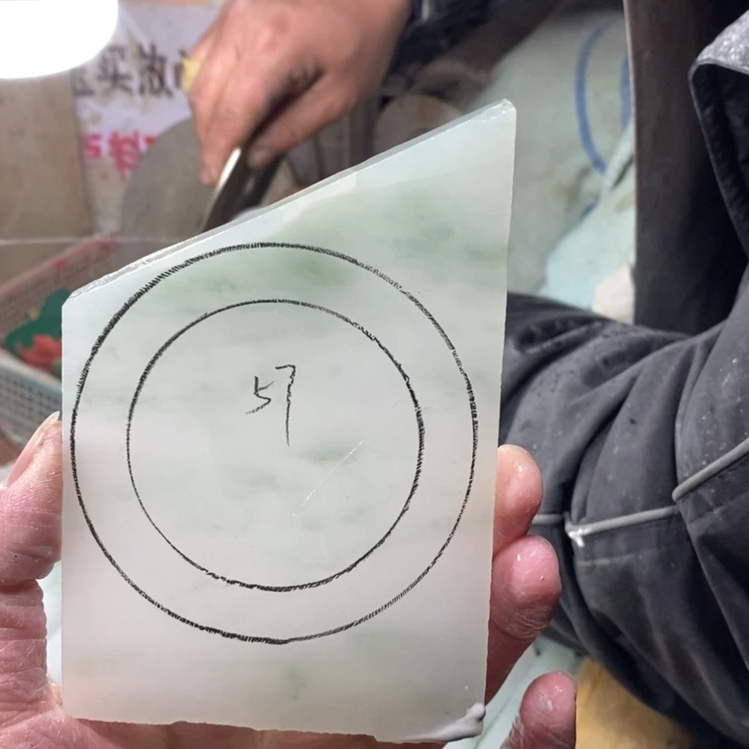 【闪购商品】石英质玉（天山翠）手镯未镶嵌@***?定制手镯