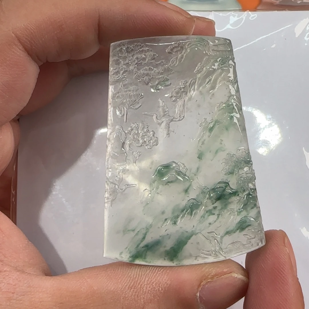 定制翡翠未镶嵌天然