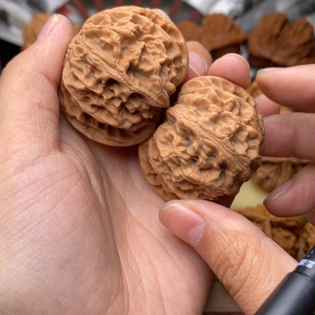 把件文玩核桃092高42全苹果