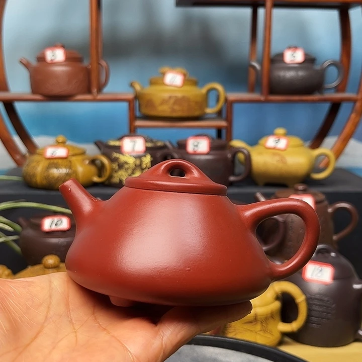 茶壶紫砂微瑕不带证书礼盒200cc