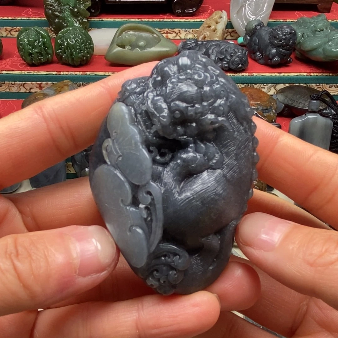 和田玉把件未镶嵌