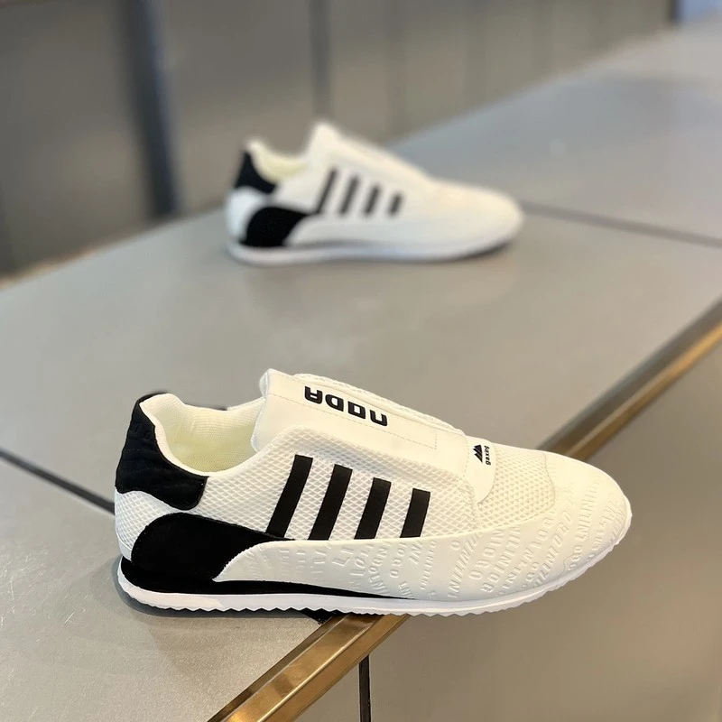 Npkp Couture官方正品/高档潮牌夏季布面一脚蹬透气运动休闲鞋软