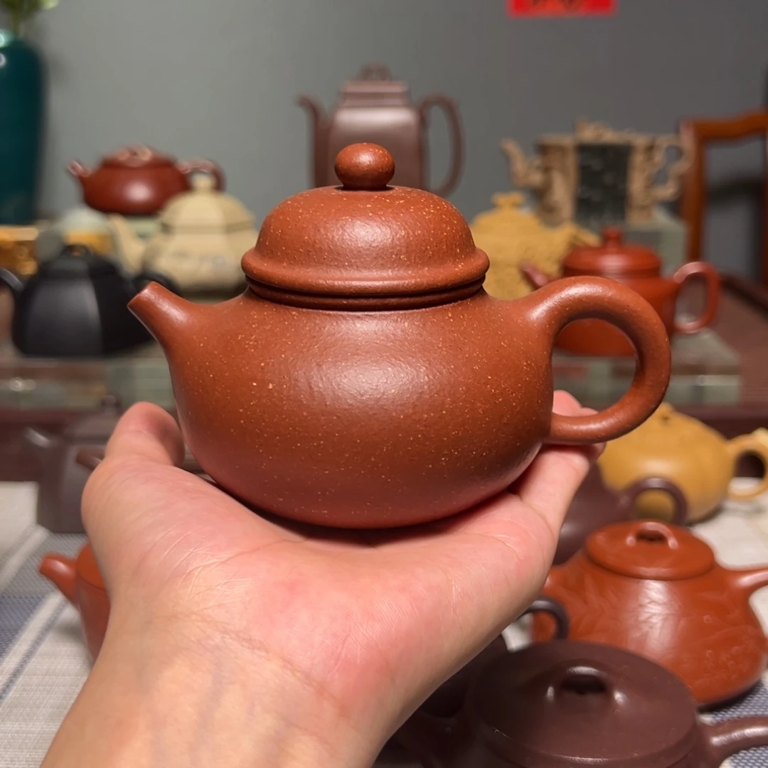 茶壶紫砂无证书清仓款180cc