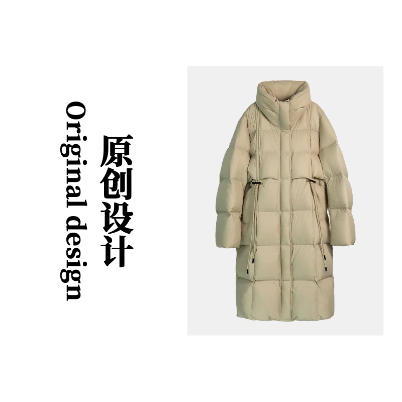 长款小O型牛角扣羽绒服SDYH2353