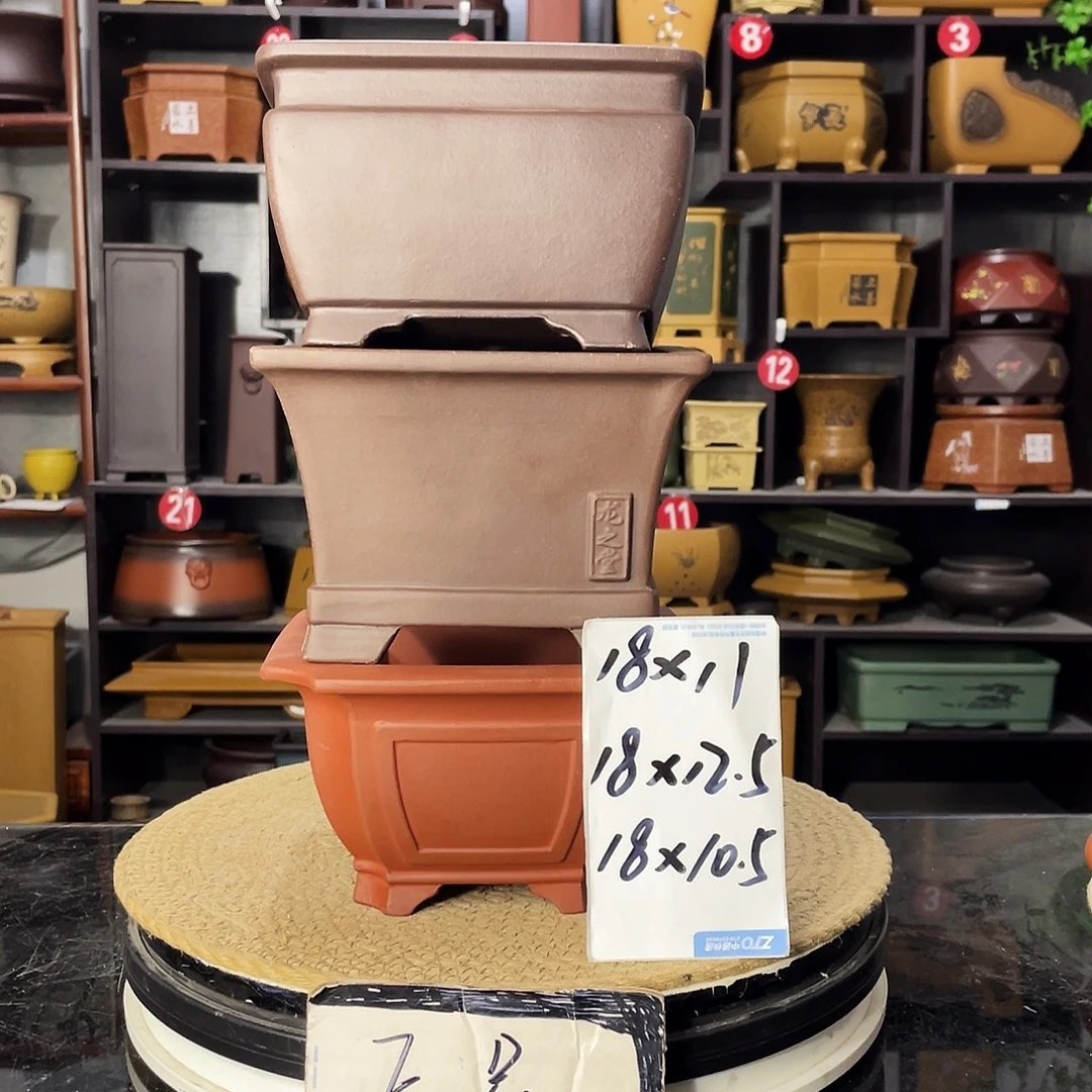 D-盆尚好紫砂花盆