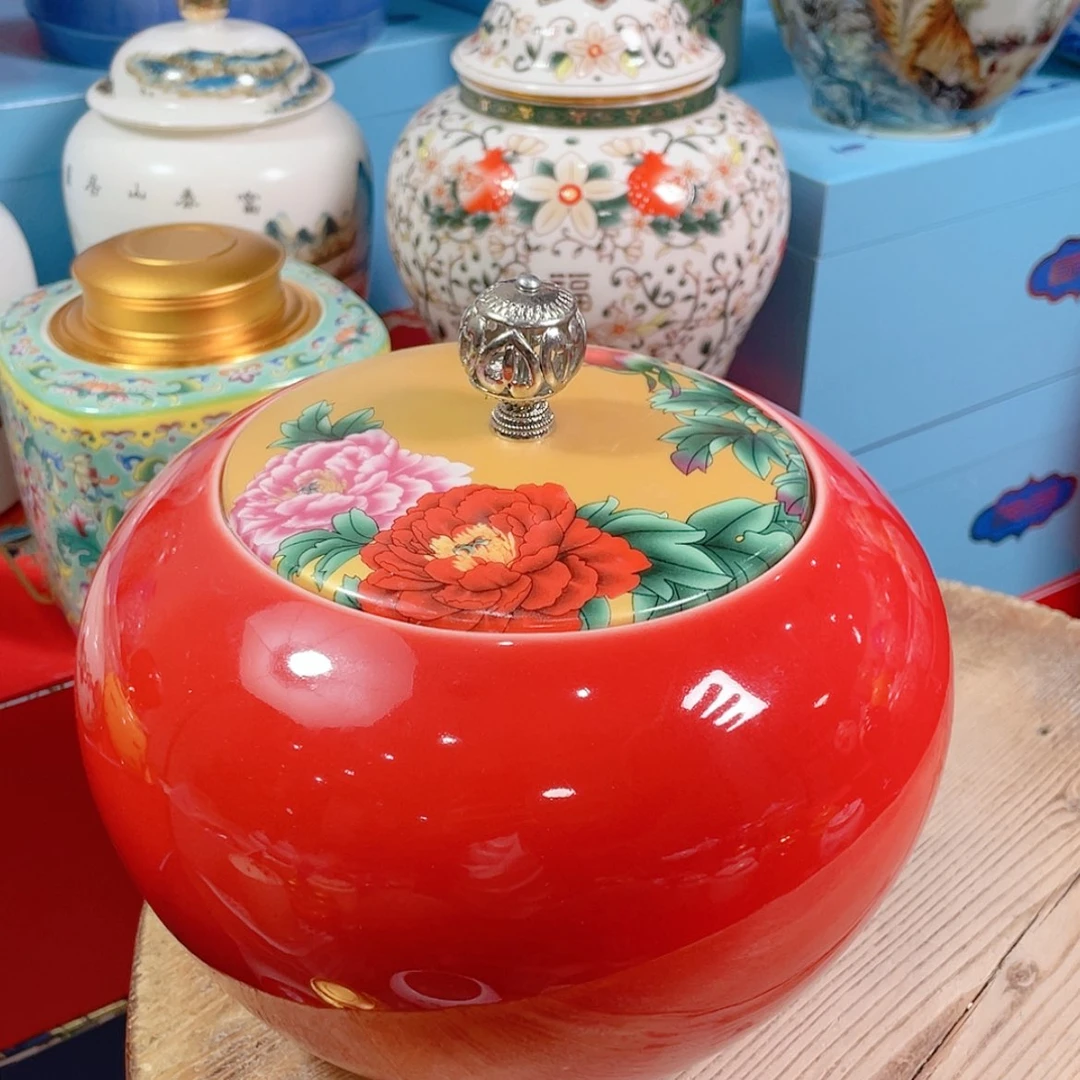 【闪购商品】罐陶瓷茶叶罐密封罐
