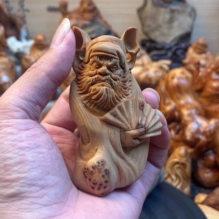 柏木太行崖柏手工雕刻