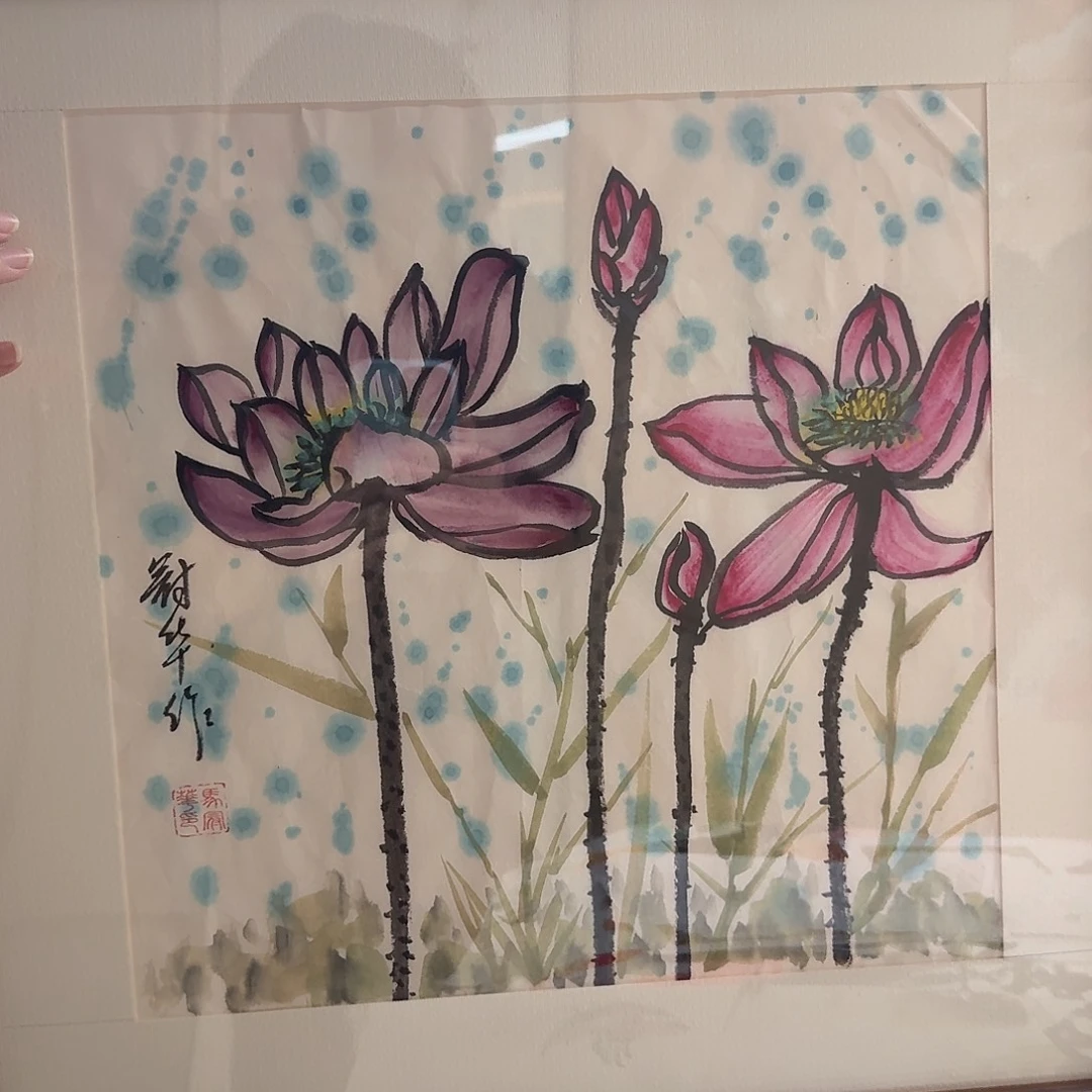 国画国画老师绘画作品2