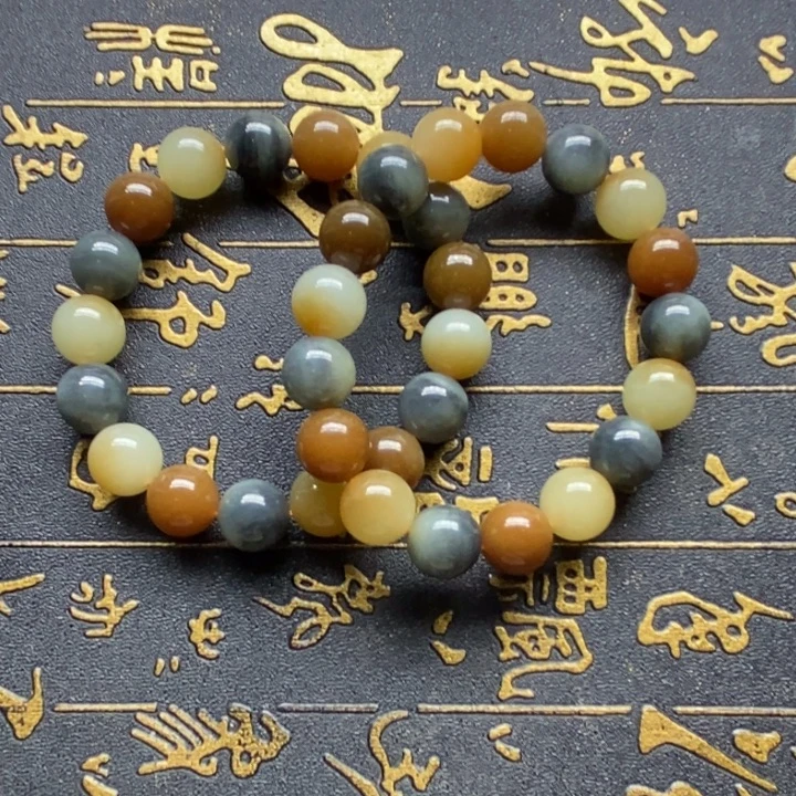 和田玉未镶嵌手链多样性发一