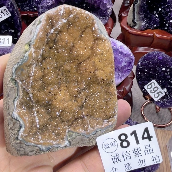 未镶嵌大型摆件（非配饰）紫晶