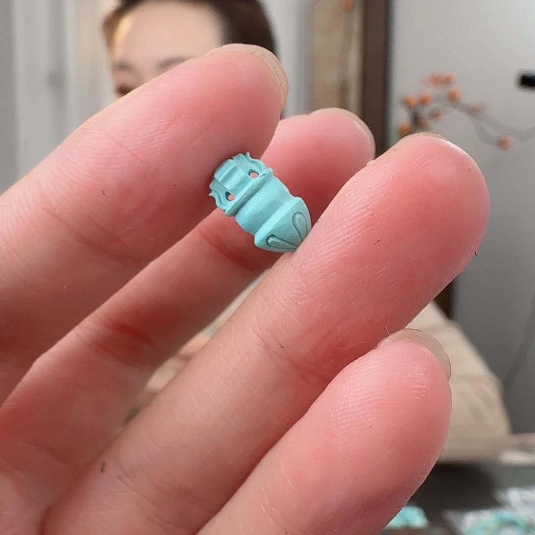 绿松石未镶嵌珠宝半成品