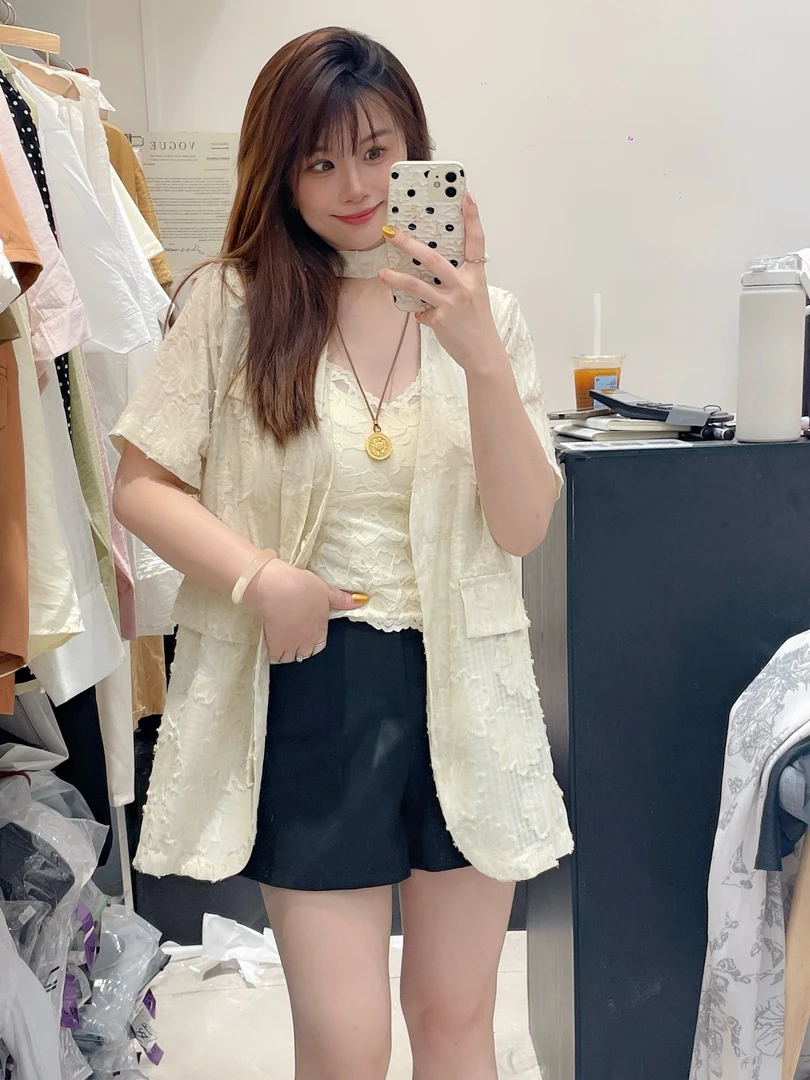 NS「悦己至上」夏季网红小香风气质显瘦休闲西装薄外套