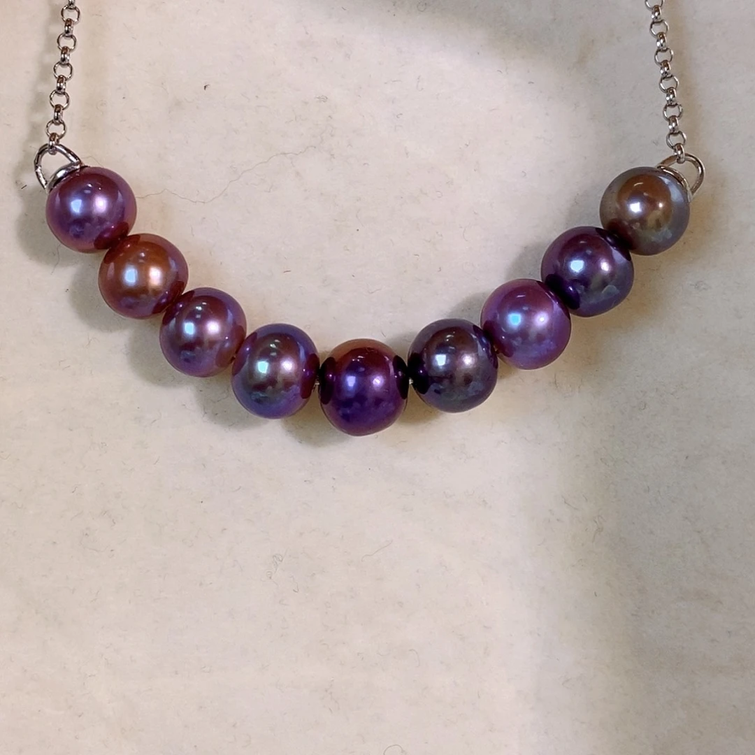 淡水珍珠颈饰未镶嵌