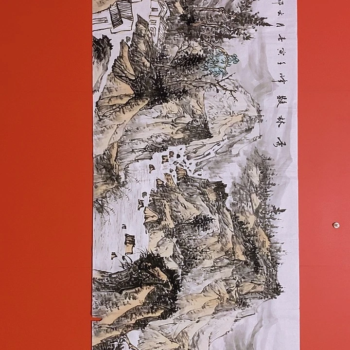 国画山水花鸟字画书画国画