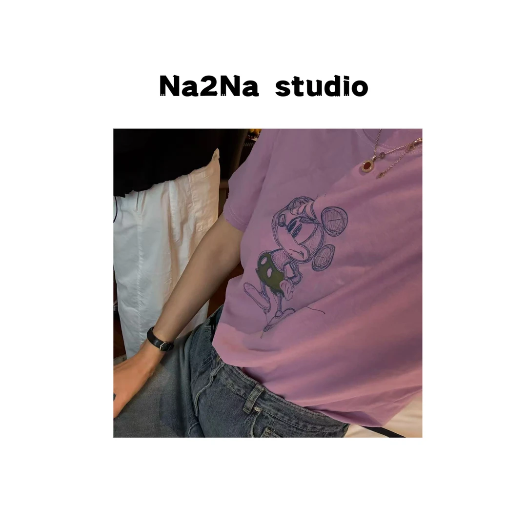 Na2na 东大门 粉色米奇t（No退换）