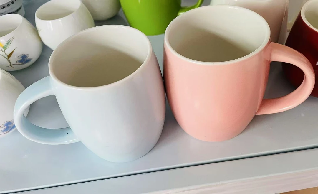 祥云轻奢纯彩色梦想杯水杯茶具马克茶杯杯子陶瓷杯8公斤水杯