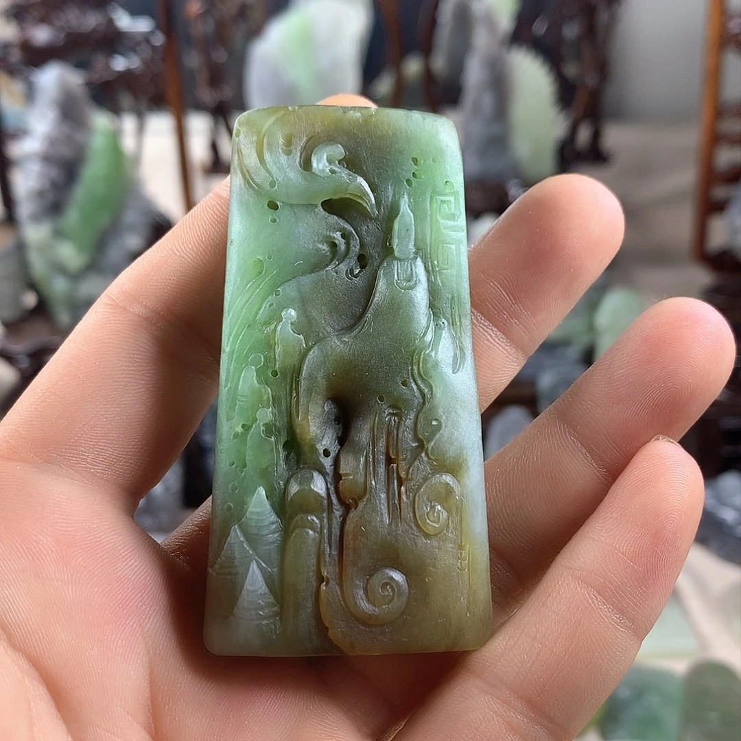 颈饰未镶嵌和田玉