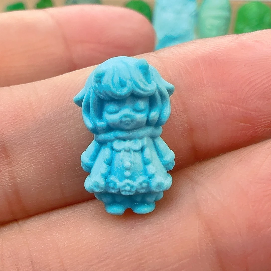 未镶嵌绿松石项链