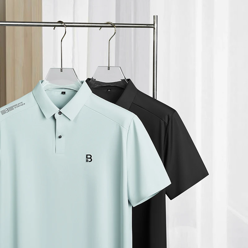 【老周大码】X-男士速干短袖POLO衫运动健身休闲简约时尚清凉上衣