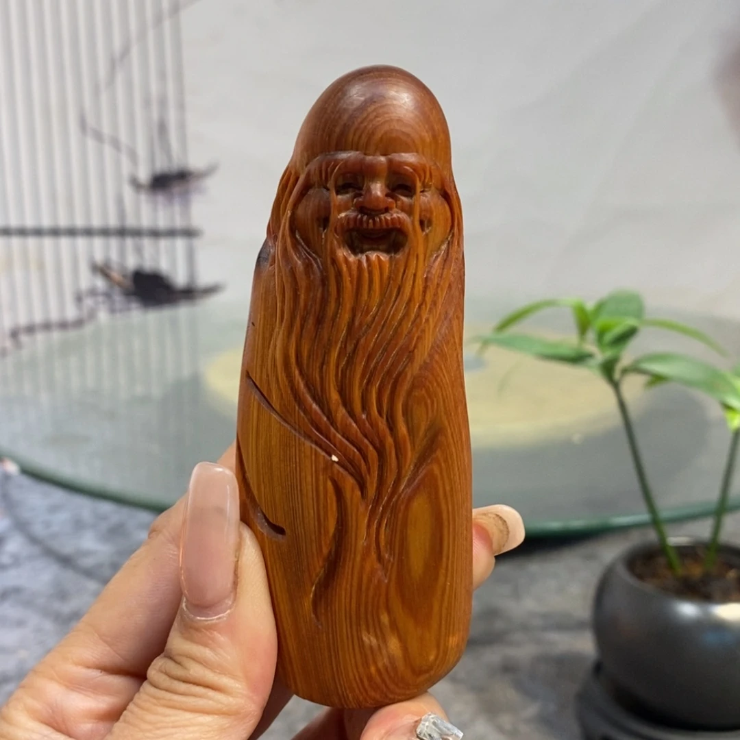 【闪购商品】柏木（崖柏）根雕木雕工艺品摆件，满十送一手把件