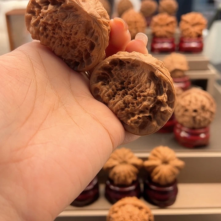 把件文玩核桃50 官帽蛇头 u-035