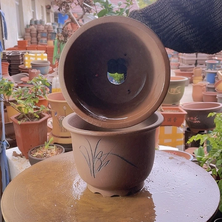 紫砂宜兴紫砂平角金钟21+21