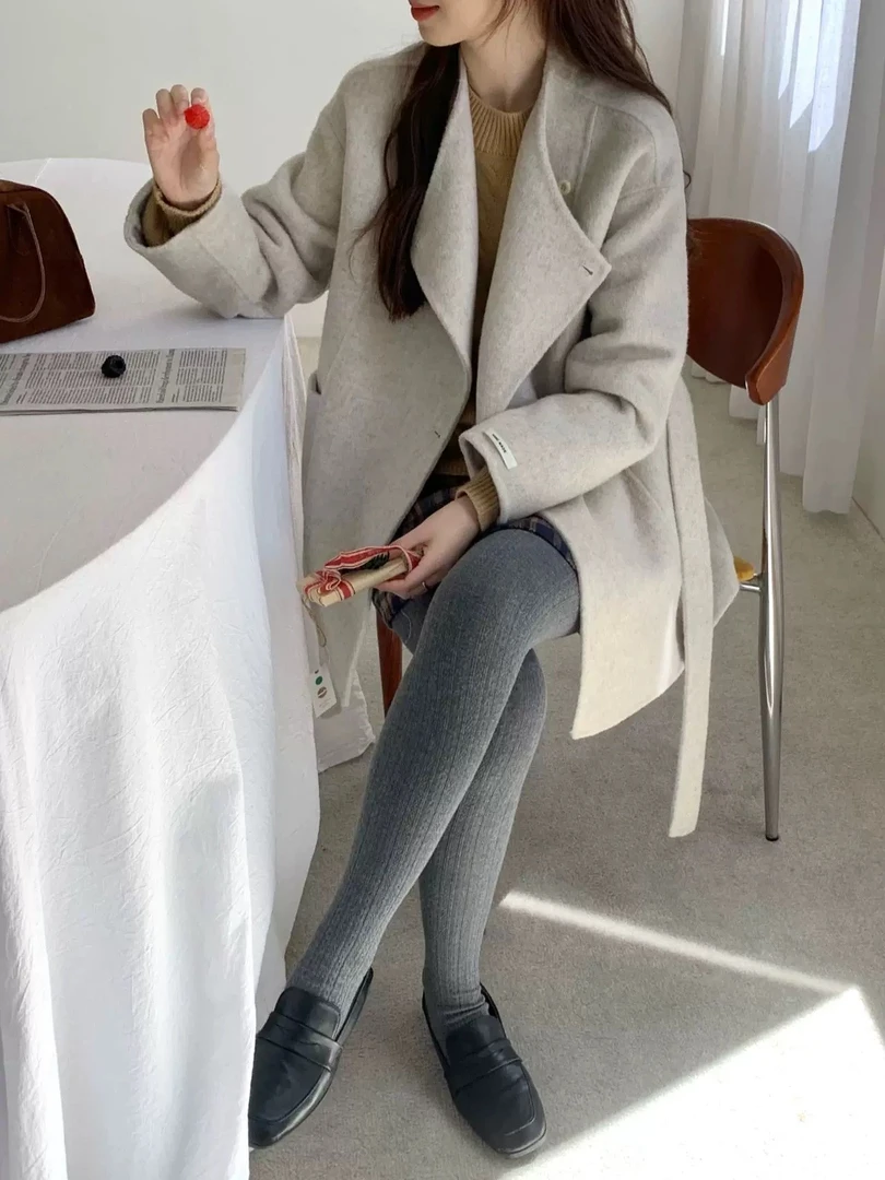 丹丹【21-30】2025秋冬双面羊毛大衣