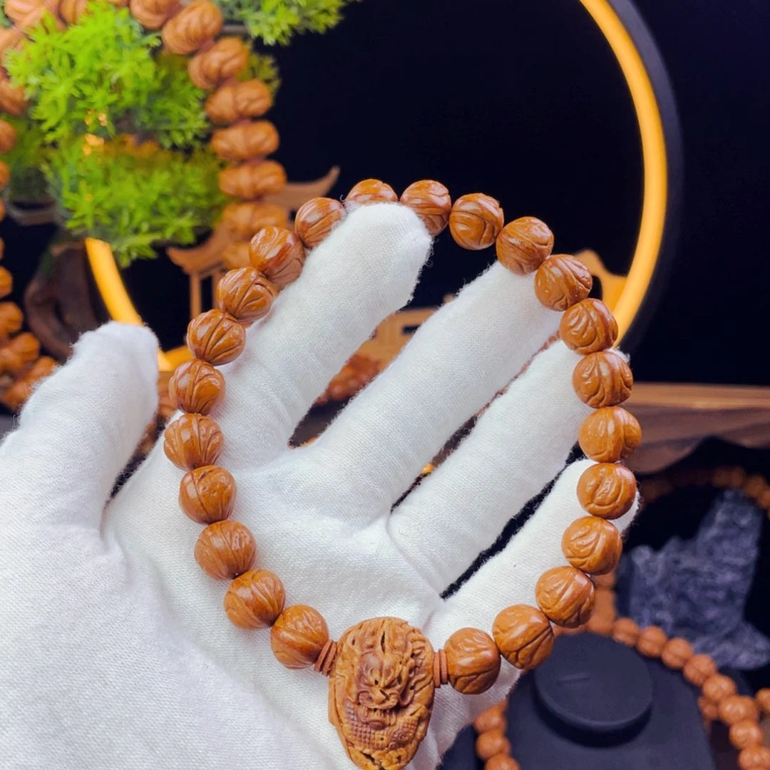 知****桃核吊坠野生桃核