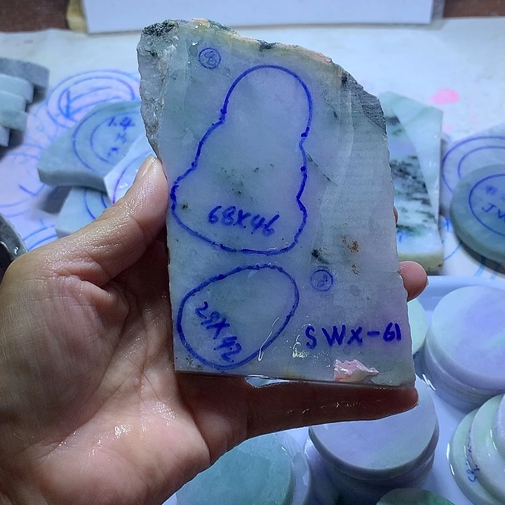 定制翡翠未镶嵌翡翠明珠