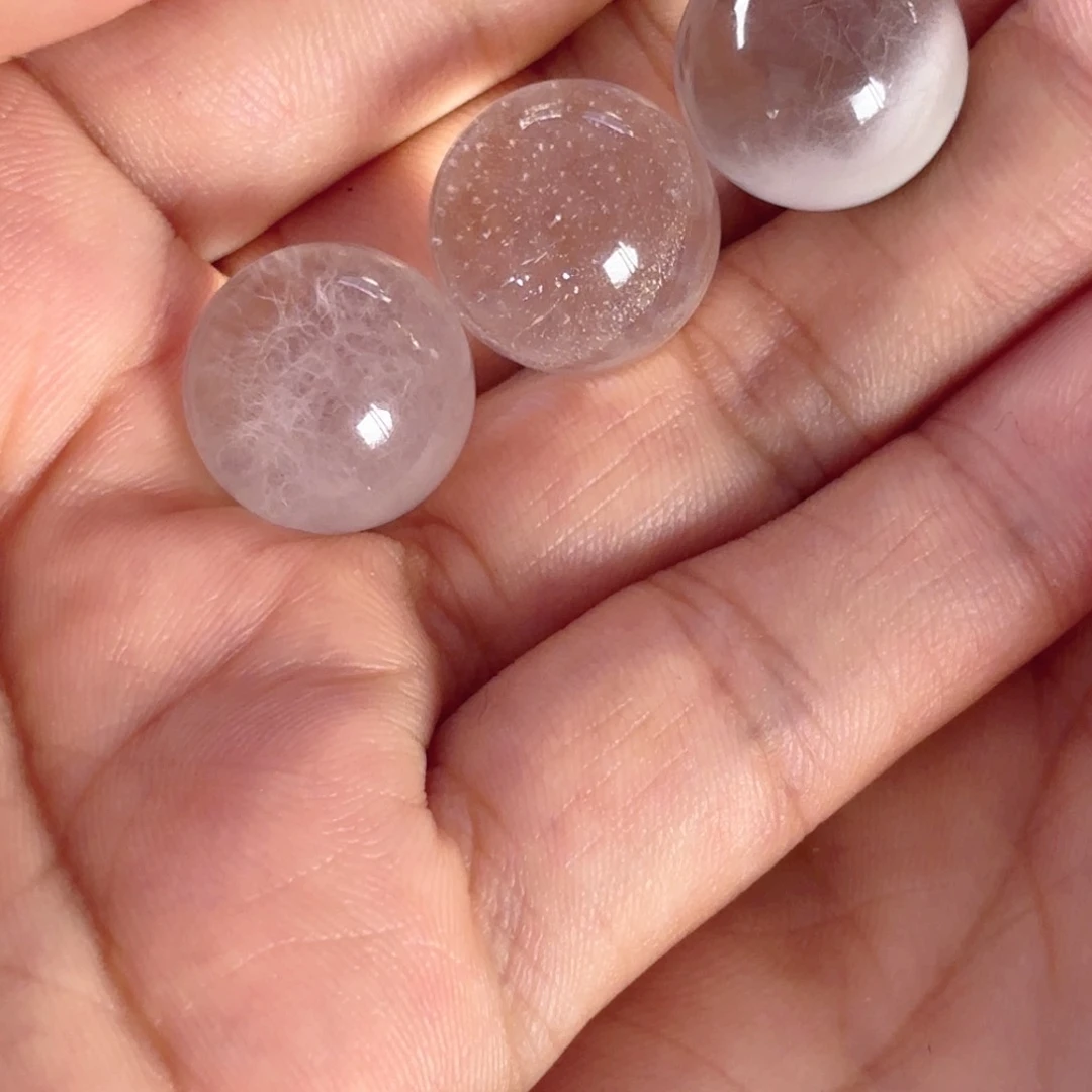 卡***特水晶珠宝半成品未镶嵌打孔不退不换