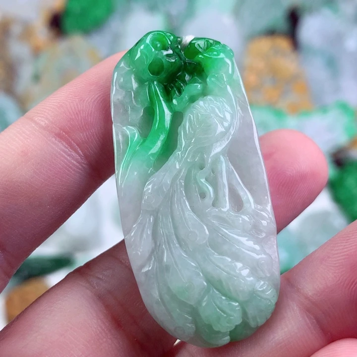 吊坠(不含链)未镶嵌翡翠