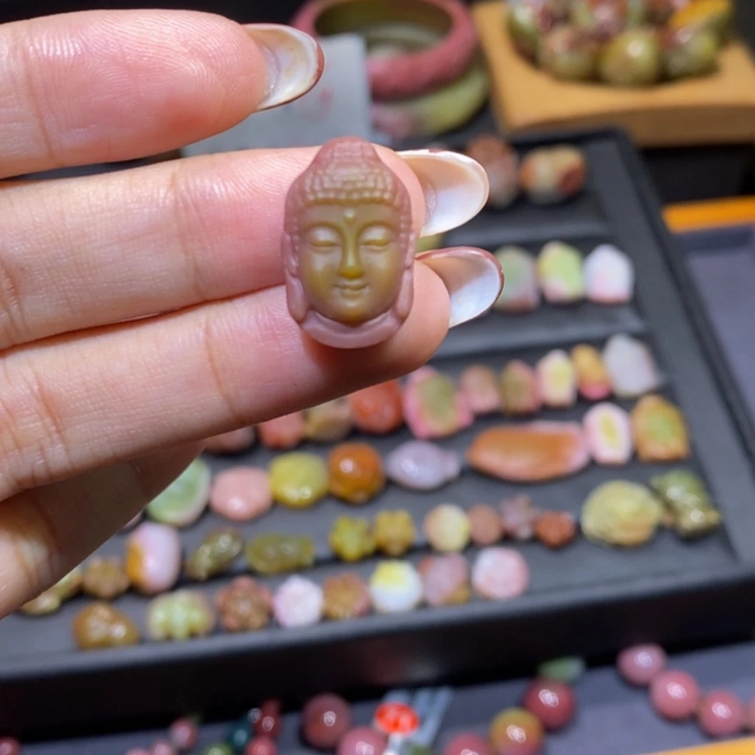 【闪购商品】未镶嵌手链玛瑙/玉髓盐源玛瑙。大日如来