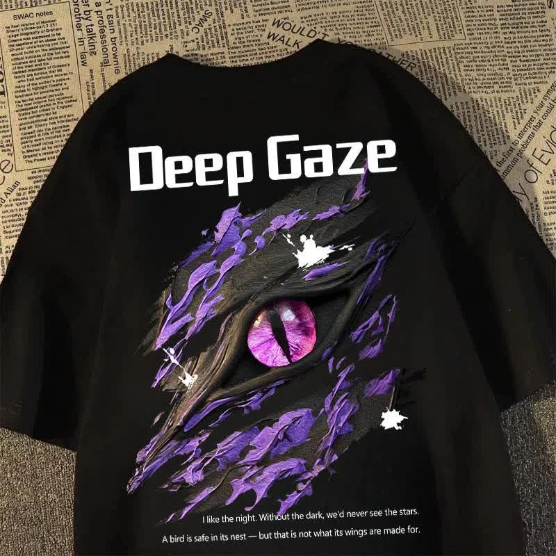 特大码300斤男女夏季潮牌男宽松100%纯棉美式高街印花短袖t恤上衣