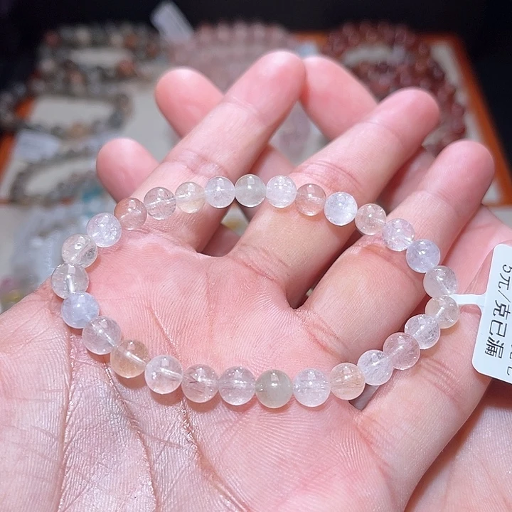 水晶手链未镶嵌419号主图手串  6+