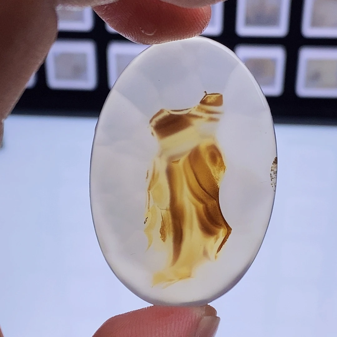 玛瑙/玉髓未镶嵌吊坠(不含链)18