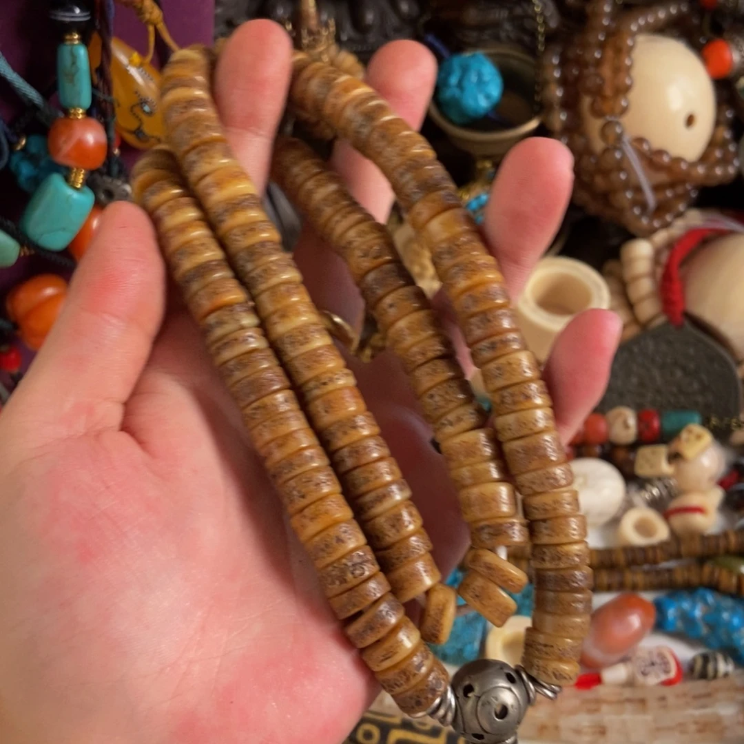 白玉菩提吊坠喜马拉雅招财