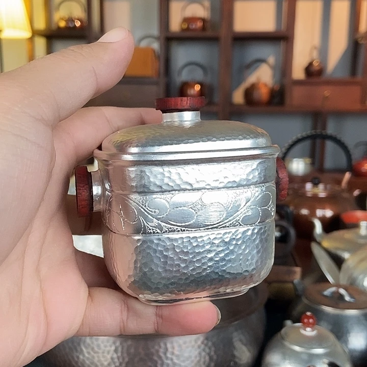 夏***冬纯手工制作一铜壶制作 2杯1同辈